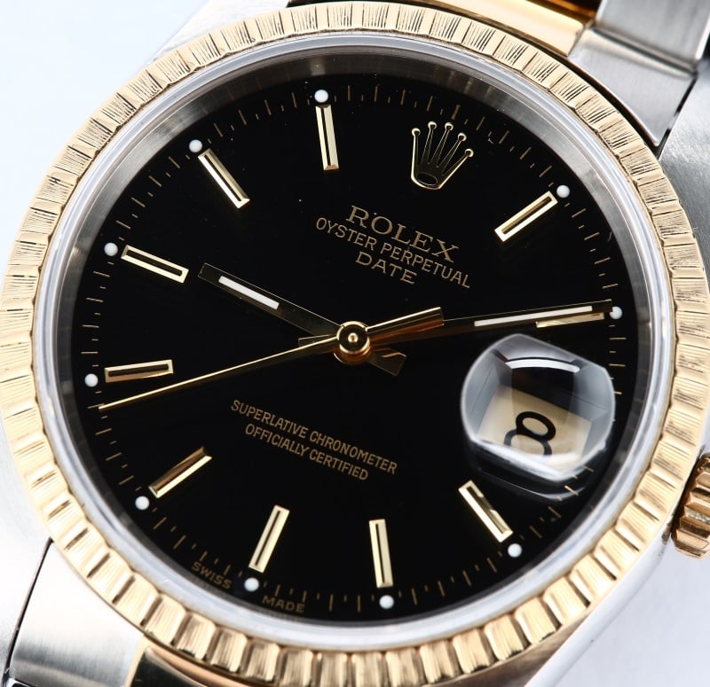 Rolex Date 15223 Black