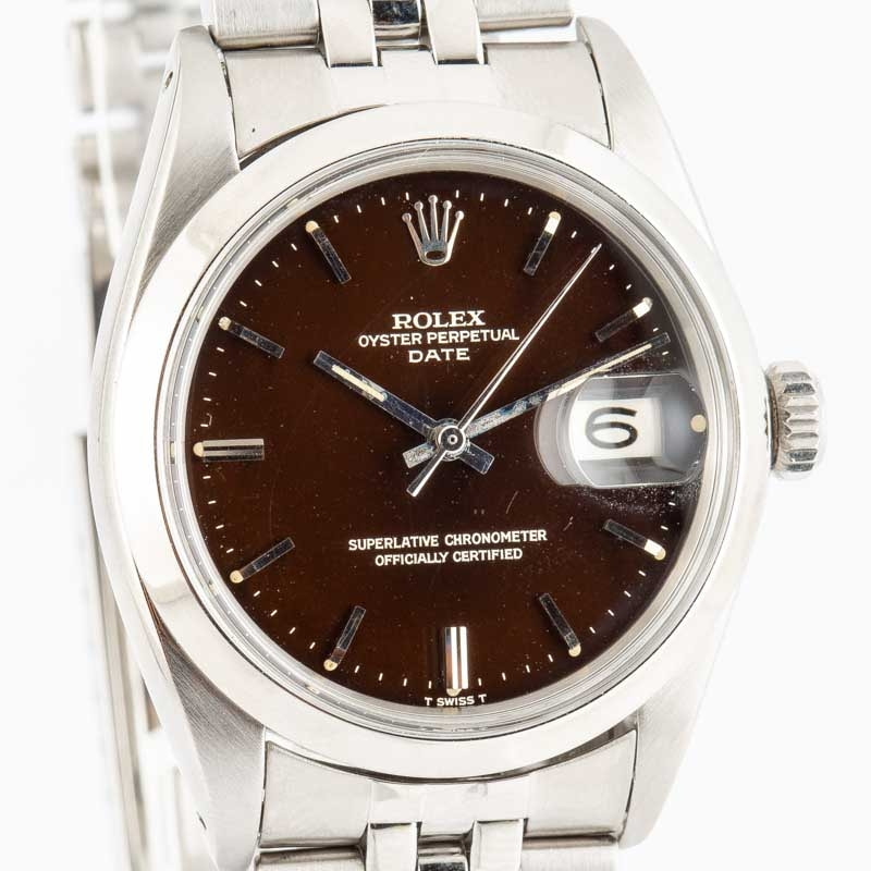 Rolex Date 1500 Black Dial