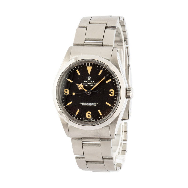 Vintage Men's Rolex Explorer 1016