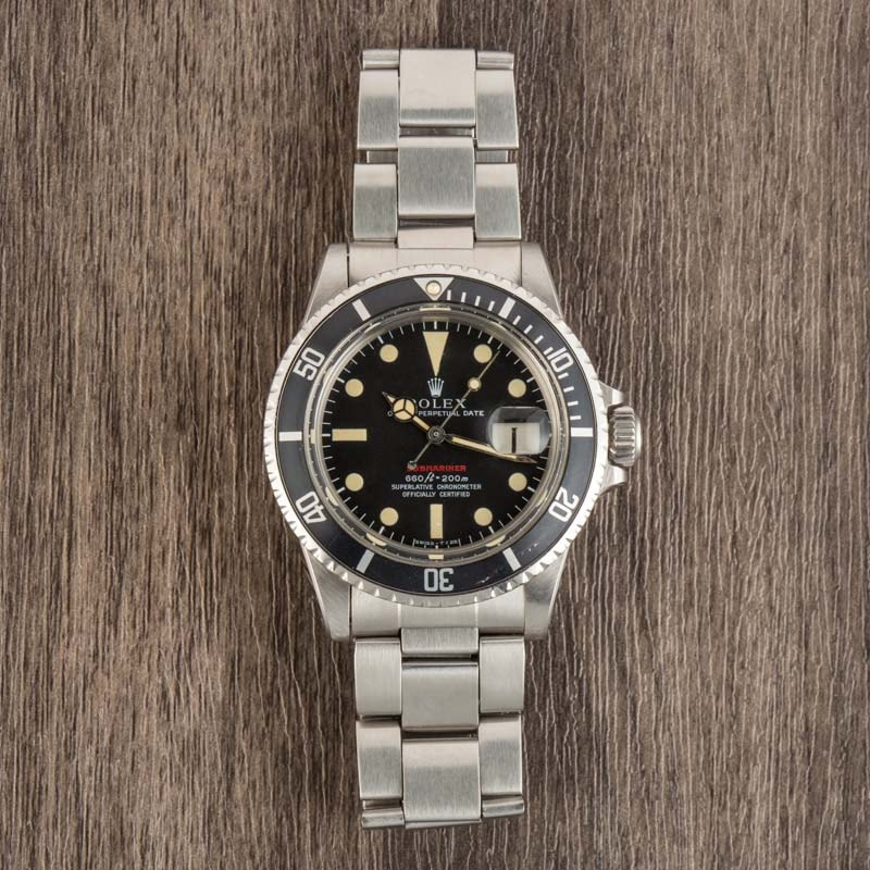 Vintage Rolex Red Submariner Date 1680