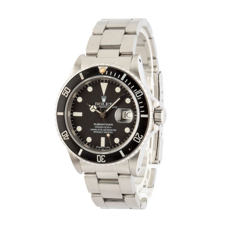 Rolex Submariner 16800 Stainless Oyster