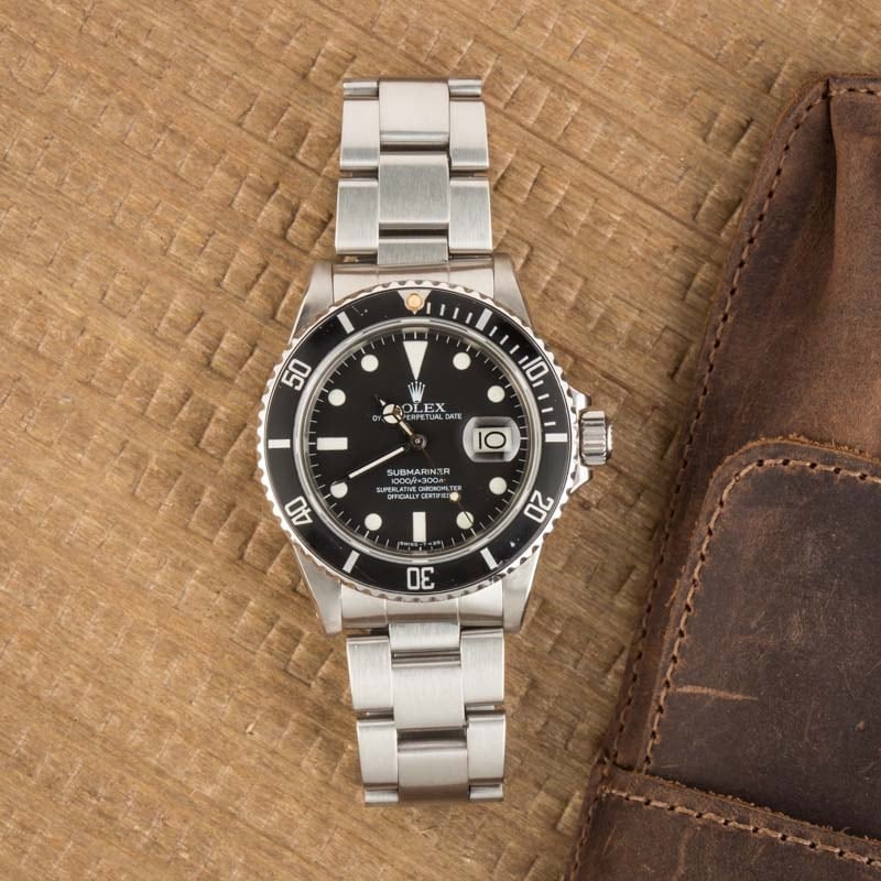 Rolex Submariner 16800 Stainless Oyster