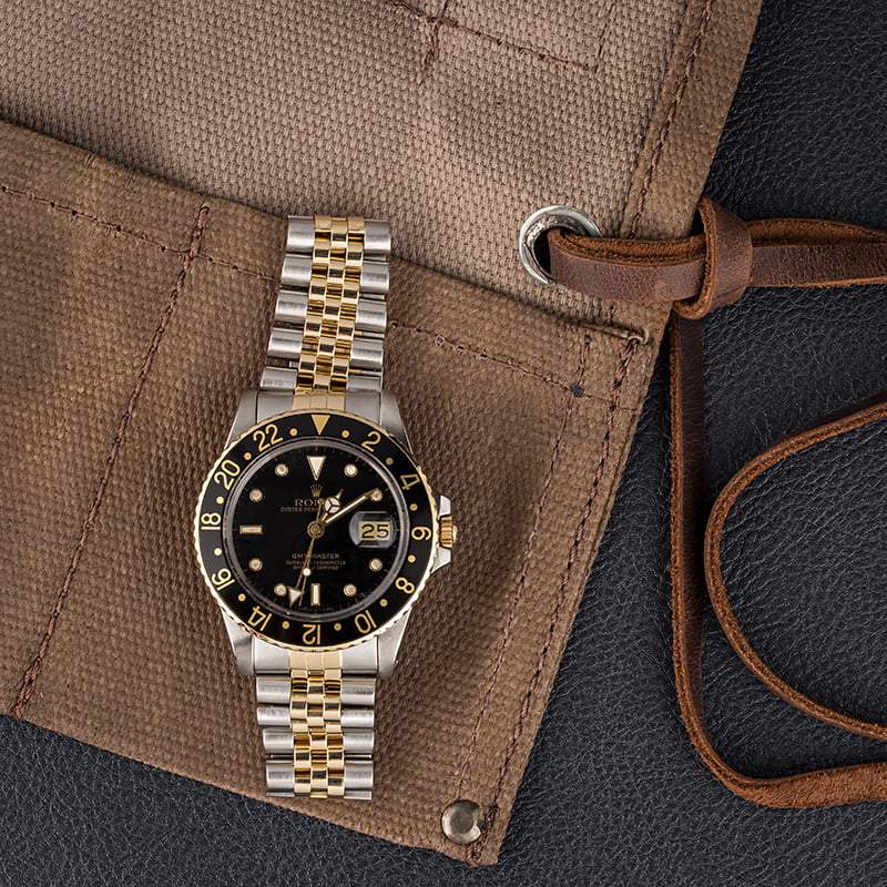 Rolex GMT-Master 16753 Black Tritium Dial