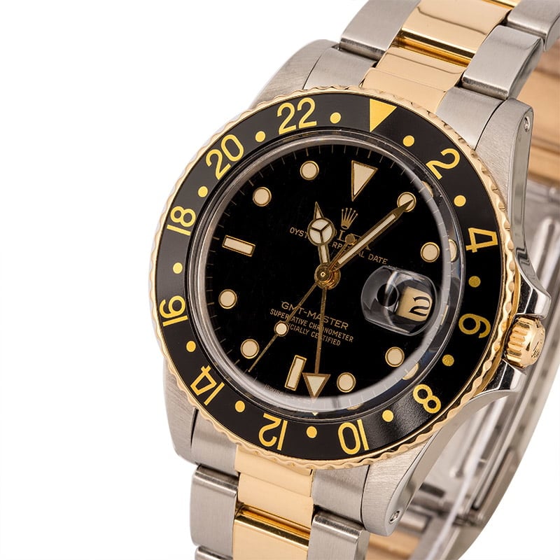 Used Rolex GMT Master 16753 Two Tone