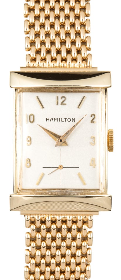 vintage hamilton watch 1950s