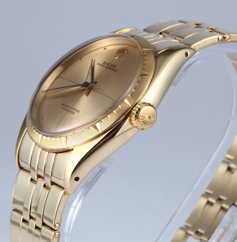 Vintage Rolex Oyster Perpetual Yellow Gold