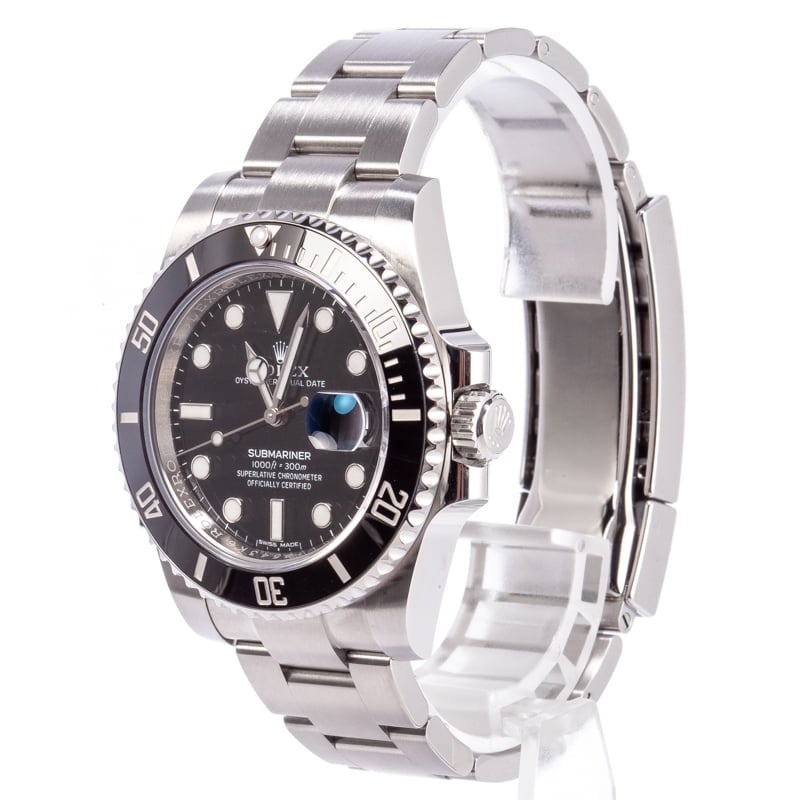 Rolex Submariner Ceramic 116610 Certified Pre-Owned