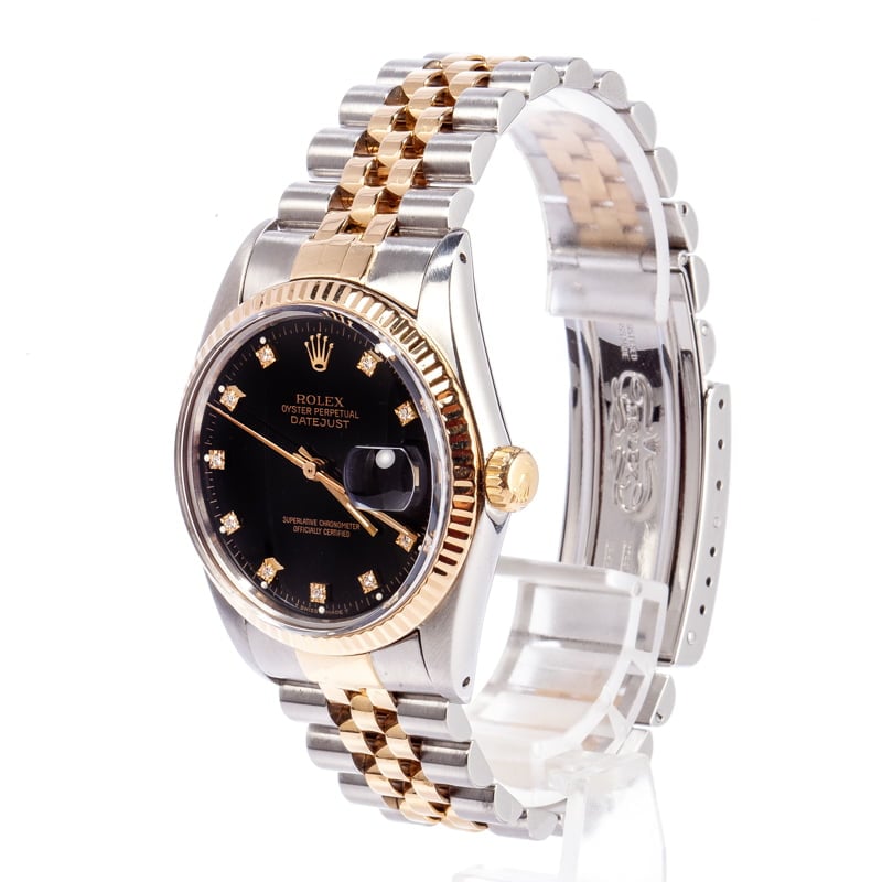 Rolex Diamond Dial Datejust 16013