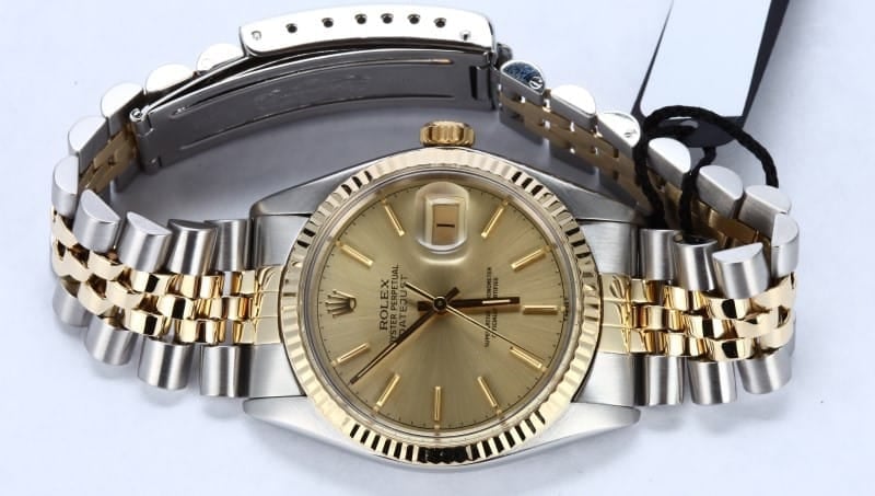 Rolex Datejust 16013 Mens Two tone