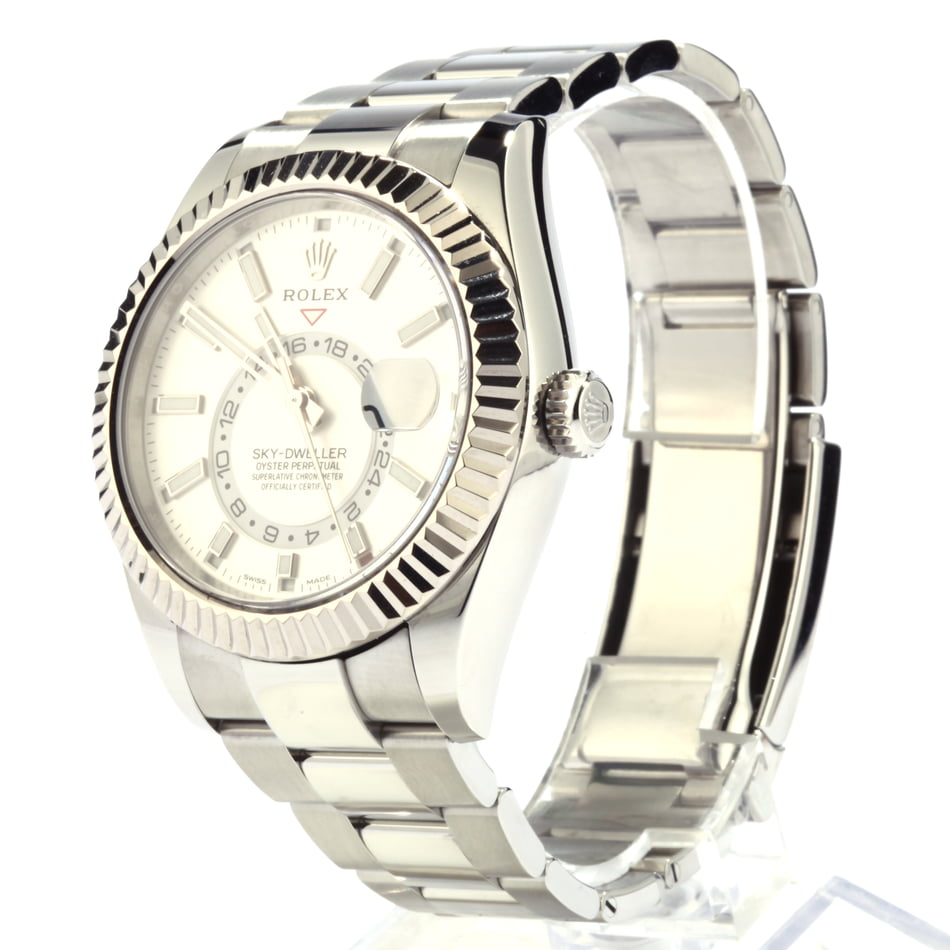 Pre-Owned Rolex Sky-Dweller 326934 White Dial