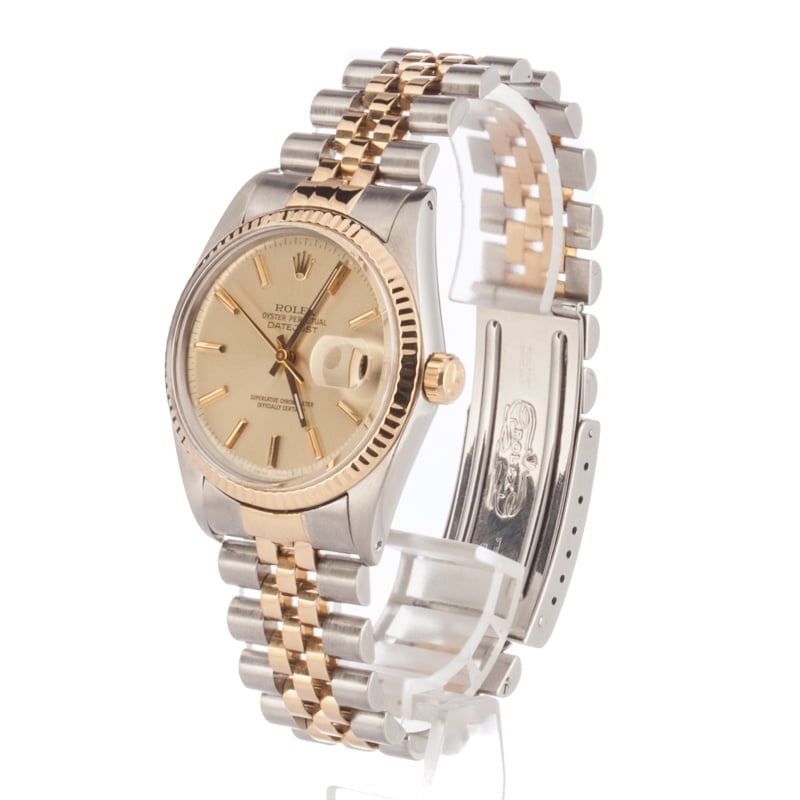 Rolex Two-Tone Datejust Reference 16013