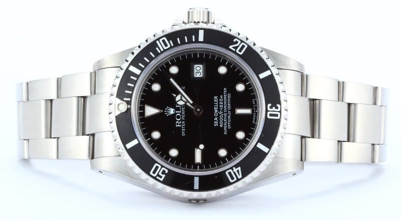 105872-1 Mens Rolex Sea-Dweller Model 16600 Stainless, Pre Owned at Bob's Watches