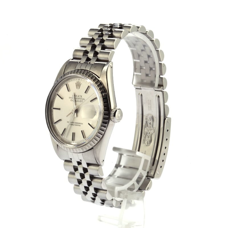 Rolex Vintage DateJust Jubilee Steel 1603