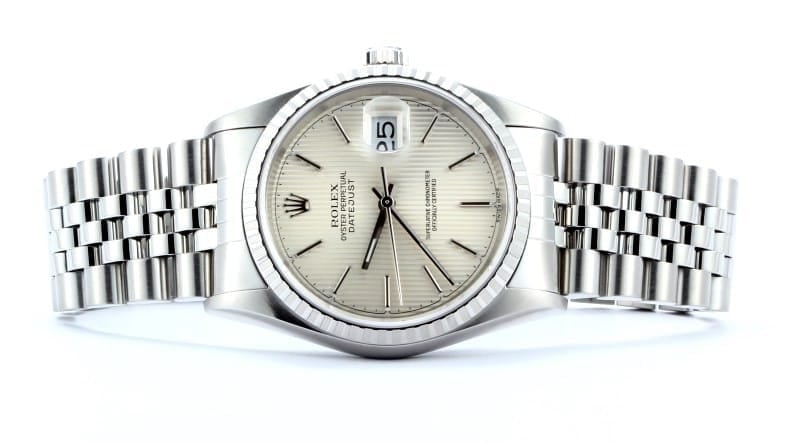 Mens Rolex DateJust 16220 Stainless