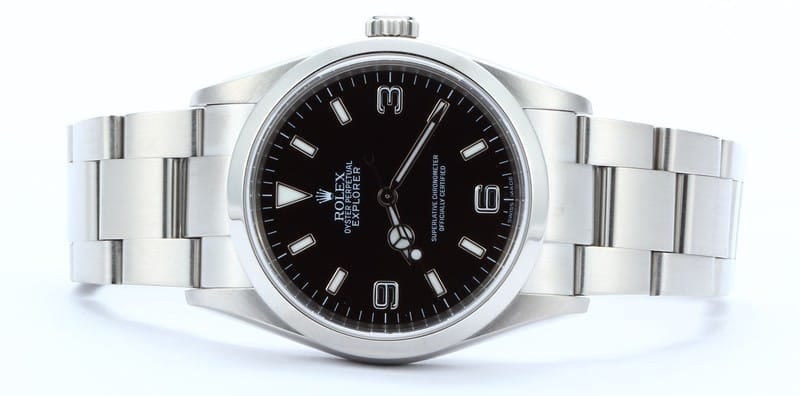 Rolex Explorer 114270 Serial Engraved