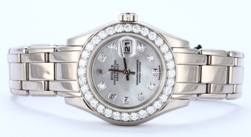 Ladies Pearlmaster 69299 Diamond Dial & Bezel