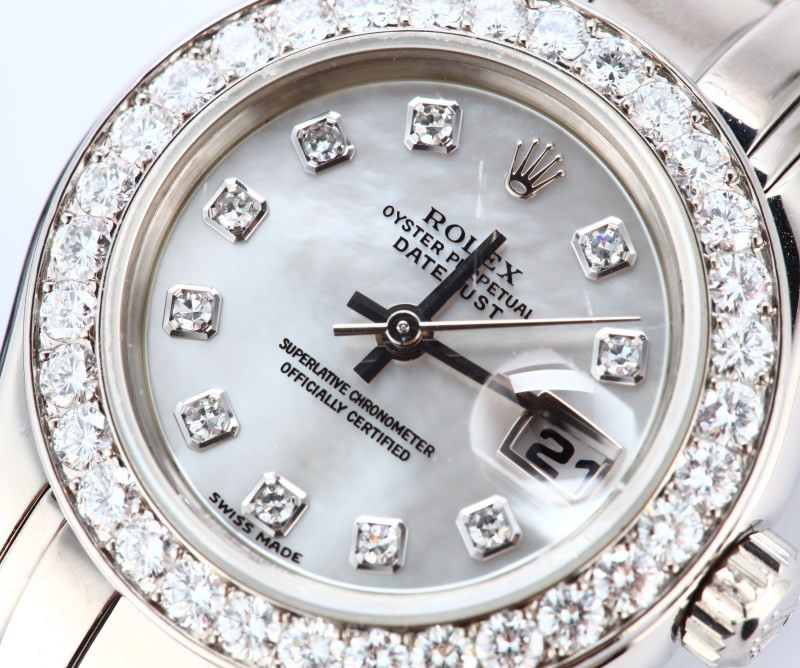 Ladies Pearlmaster 69299 Diamond Dial & Bezel