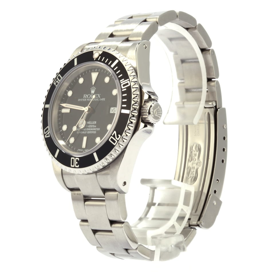 Pre Owned Rolex Sea-Dweller 16600 Black Luminescent Dial