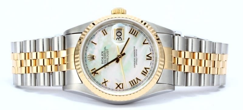 Used Men's Rolex Oyster Perpetual DateJust MOP Dial