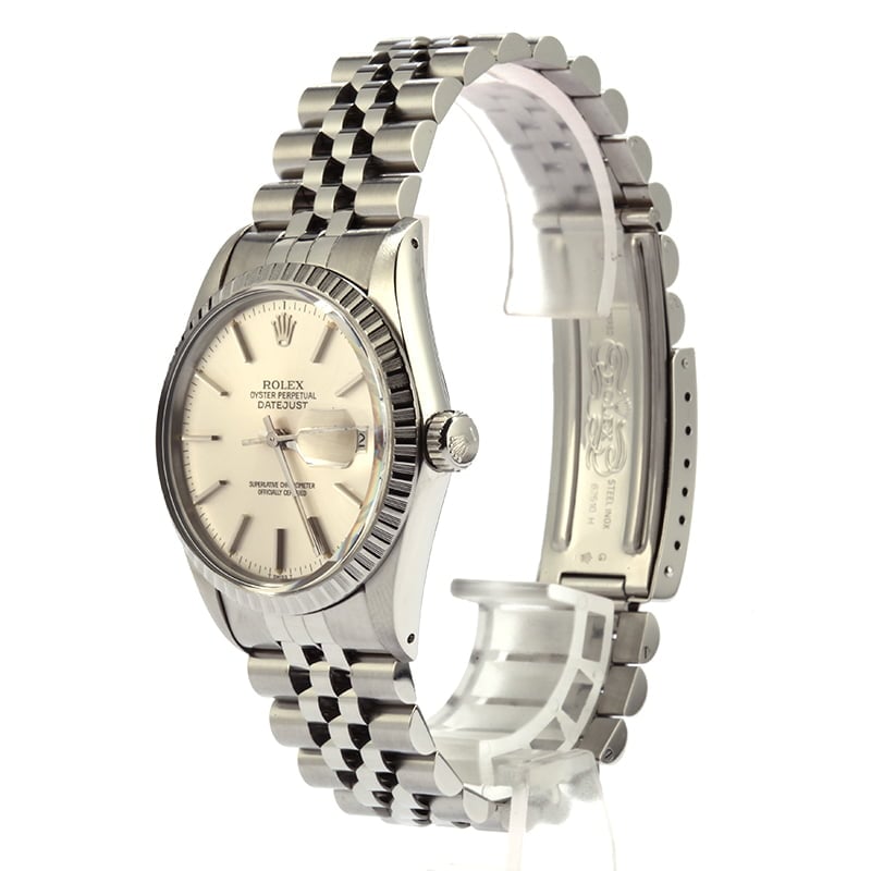 Used Rolex Datejust 16030 Stainless Steel Jubilee Bracelet 36MM