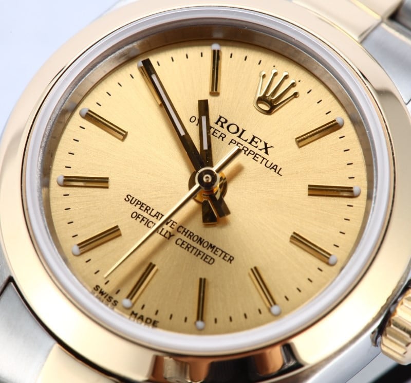 Ladies Rolex Oyster Perpetual 76183 x