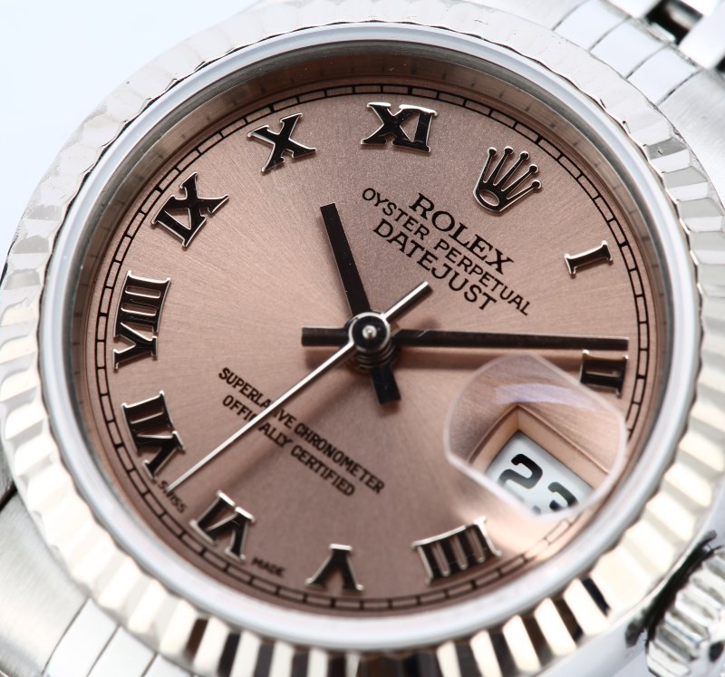 Ladies Rolex Datejust 79174 Salmon