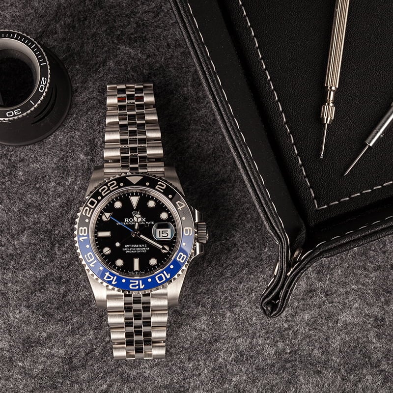 UNWORN Rolex GMT-Master II 126710 Jubilee 'Batman'