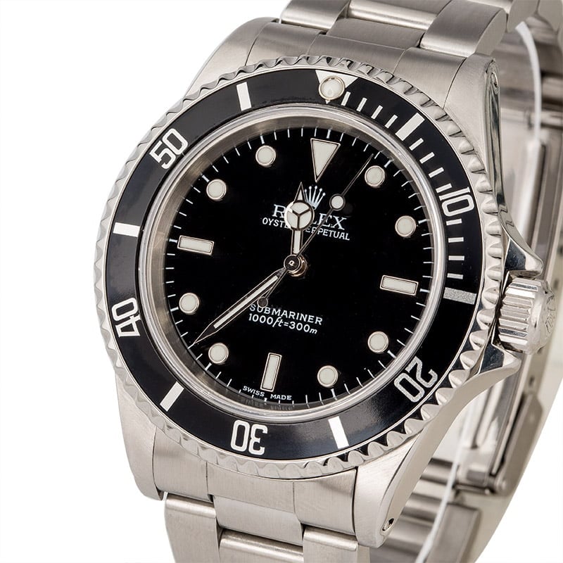 Pre-Owned Rolex Submariner 14060 No Date Model