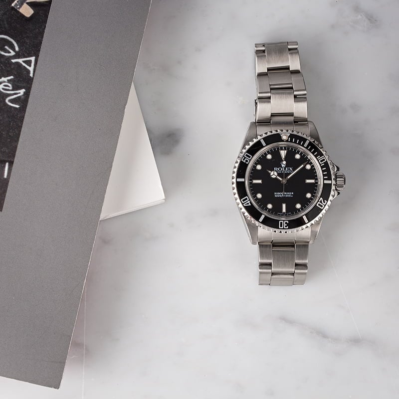 Used Rolex 14060 No Date Submariner