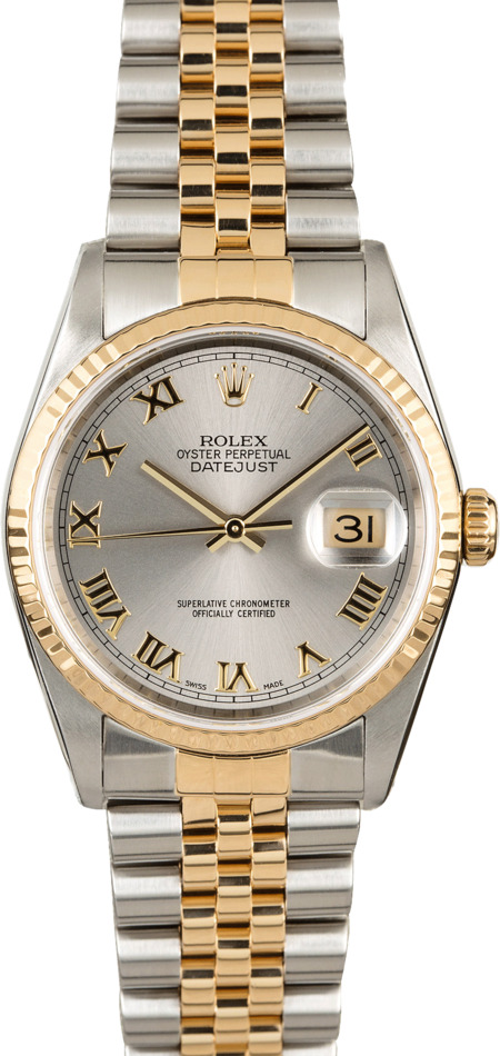 Buy Used Rolex Datejust 16203 | Bob's Watches - Sku: 120421