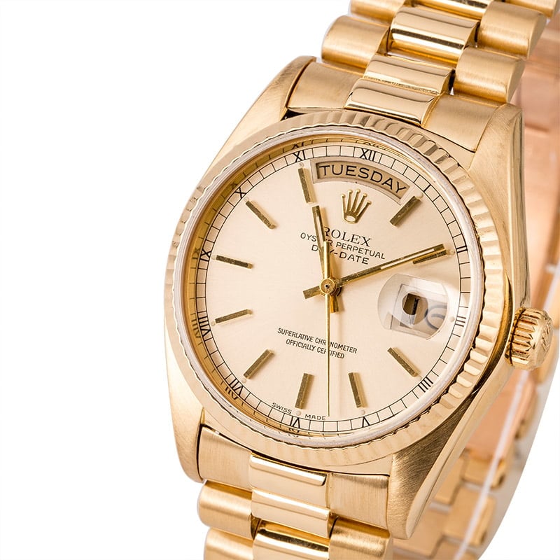 Pre Owned Rolex Presidential Day-Date 18038