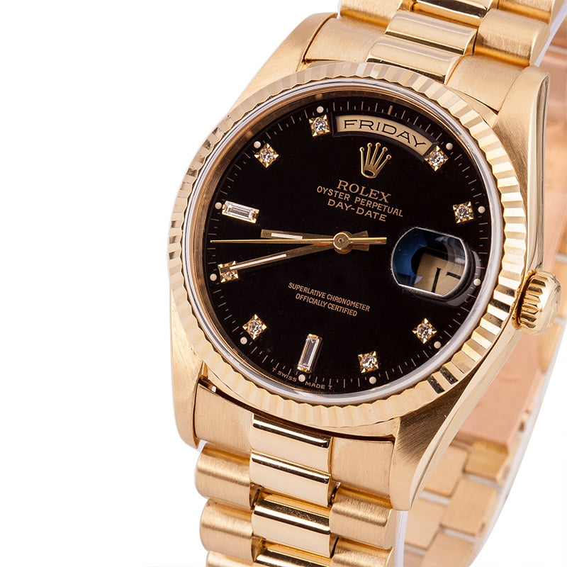 Pre-Owned Rolex Presidential Day-Date Diamond 18238