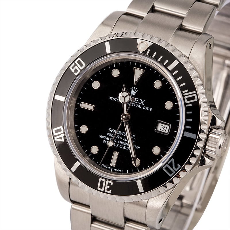 Rolex Sea-Dweller 16600 Black Luminous Dial