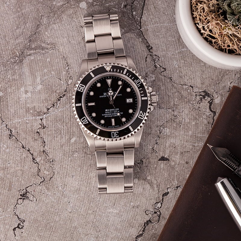 Rolex Sea-Dweller 16600 Black Luminous Dial