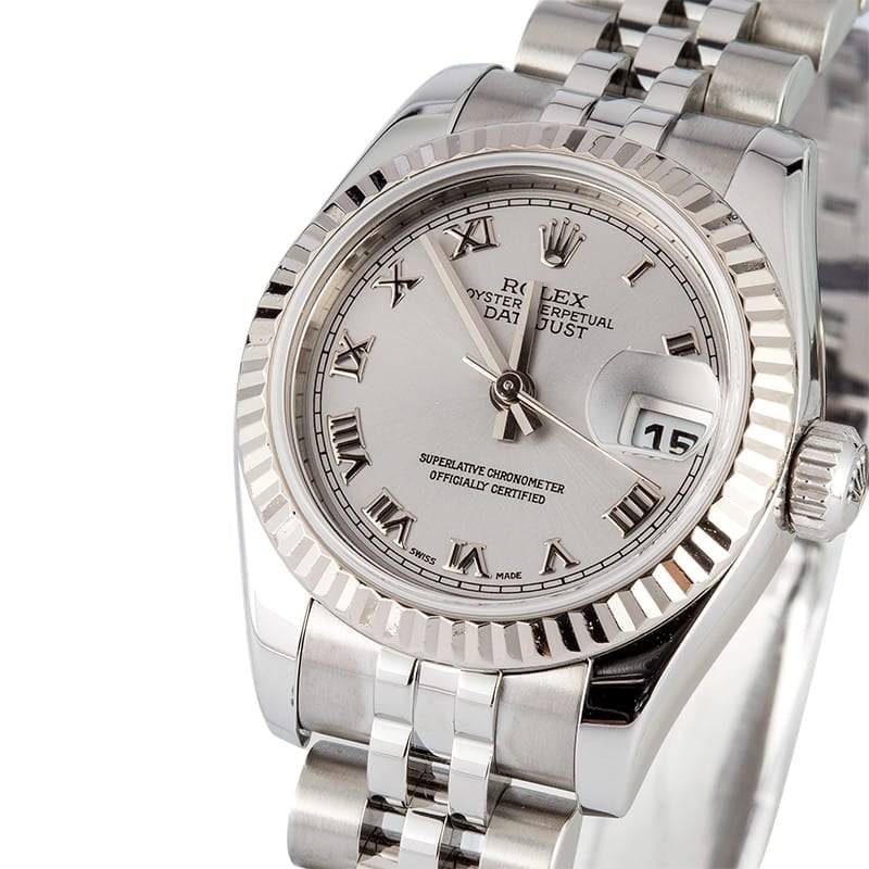 Rolex Lady-Datejust 179174 Silver Roman