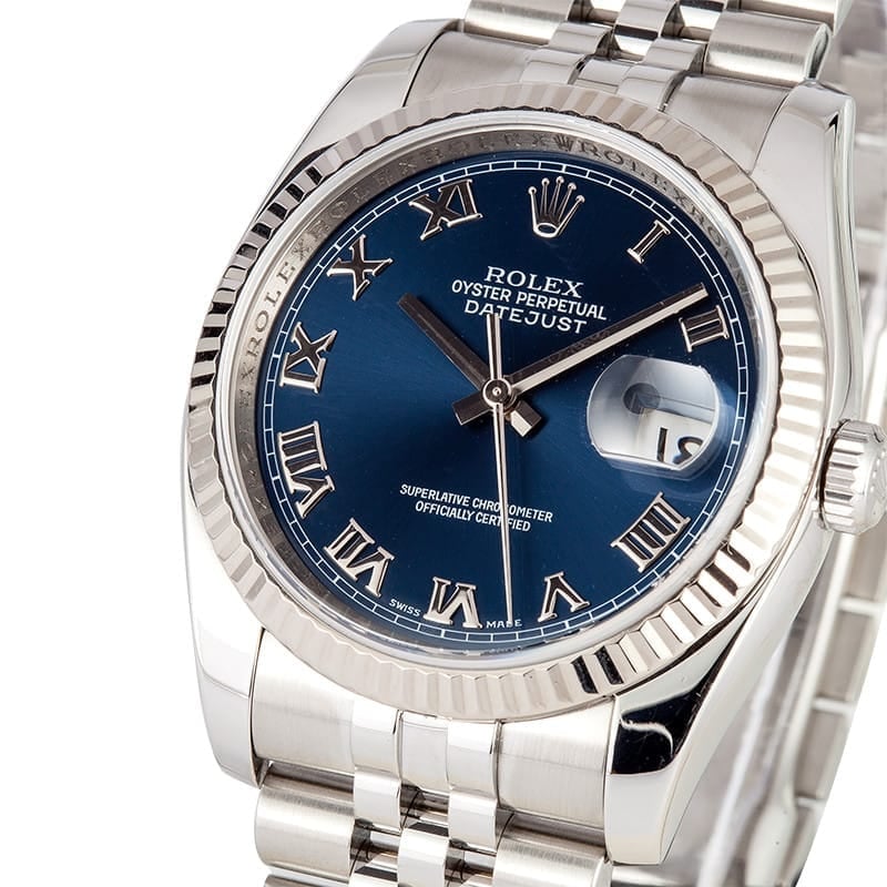 Rolex DateJust 116234 Blue Roman