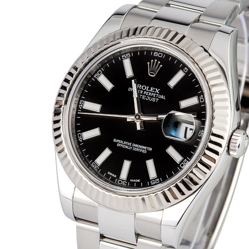 Rolex Datejust 116300 Black Index