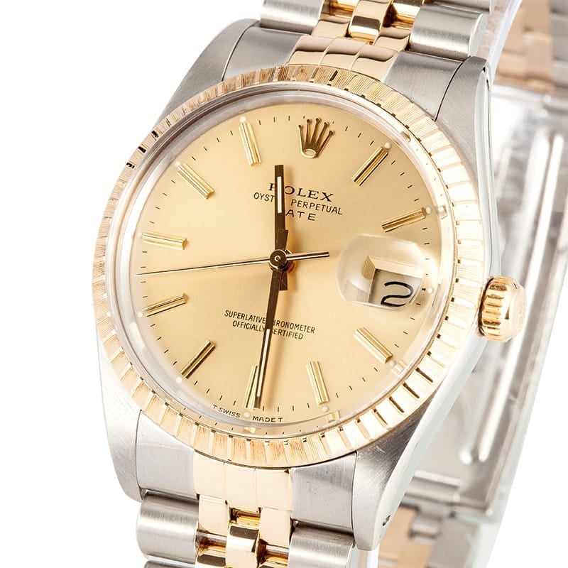 Mens Rolex Date 15053 x