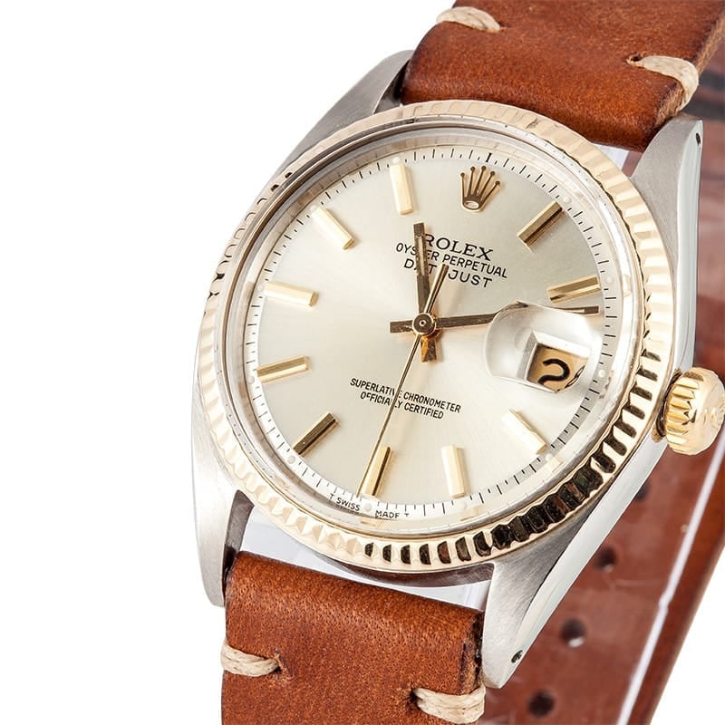 Vintage Rolex DateJust Stainless Steel Model 1601