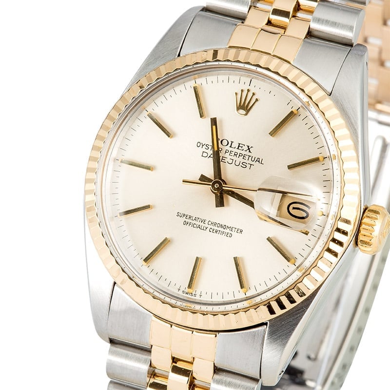 Rolex Datejust 16013 Certified Pre-Owned Silver