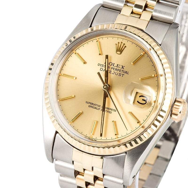 Rolex Two-Tone Datejust 16013