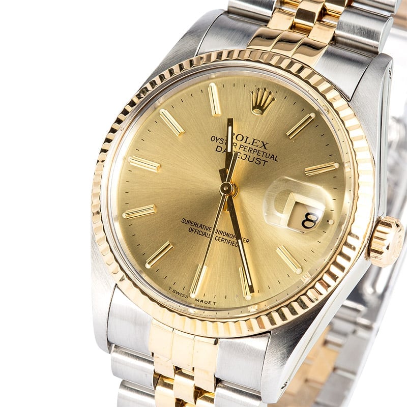 Rolex Datejust 16013 Men's Two-Tone Watch