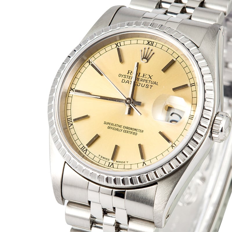 Rolex Datejust 16220 Jubilee Bracelet