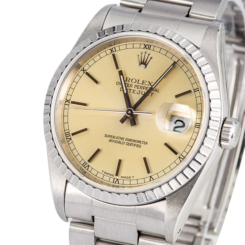 Rolex Datejust 16220 Steel