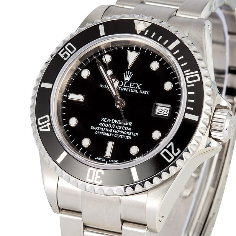 Rolex Sea-Dweller 16600 Black Dial