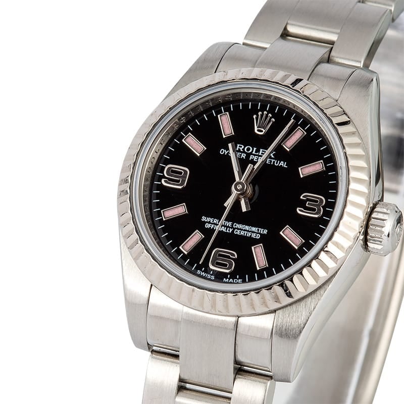 Ladies Rolex Oyster Perpetual 176234 black