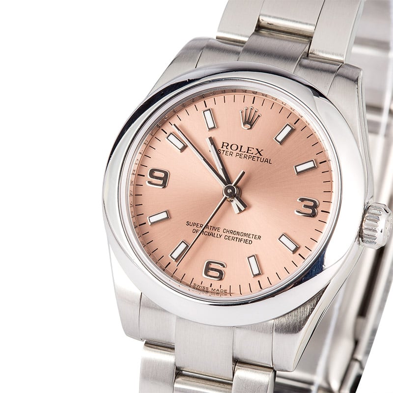 Rolex Oyster Perpetual 31mm 177200 Pink