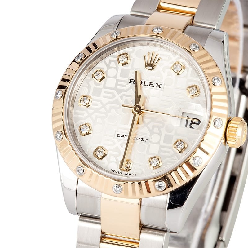 Mid-Size Ladies Rolex Datejust 178273