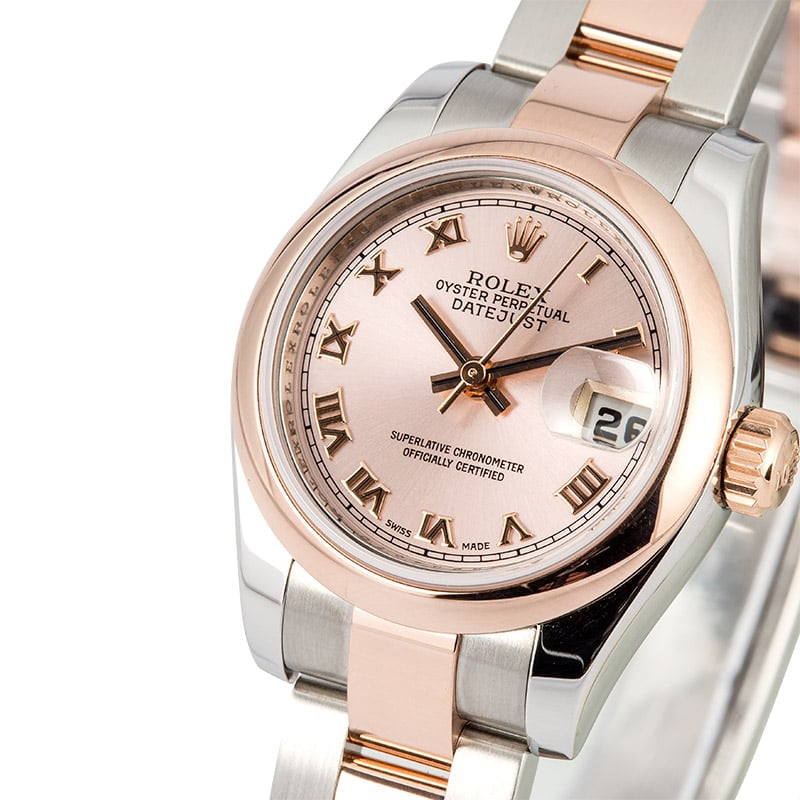 Rolex Lady Datejust 179161 Rose Gold