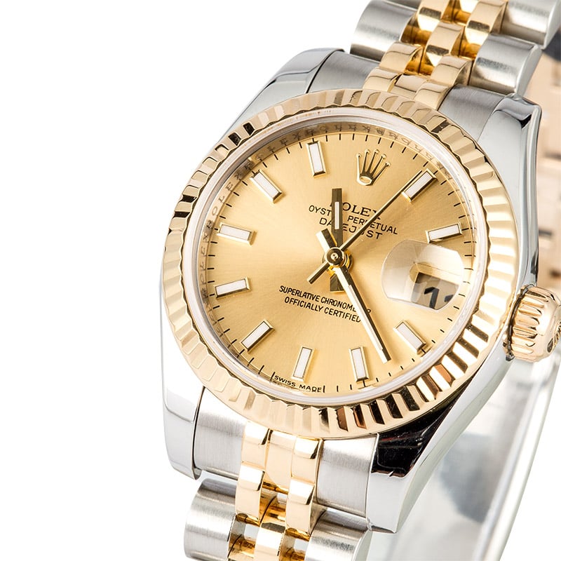 Rolex Lady-Datejust 179173 Champagne